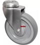 Roulette inox sans frein armoire de décontamination Bourgeat