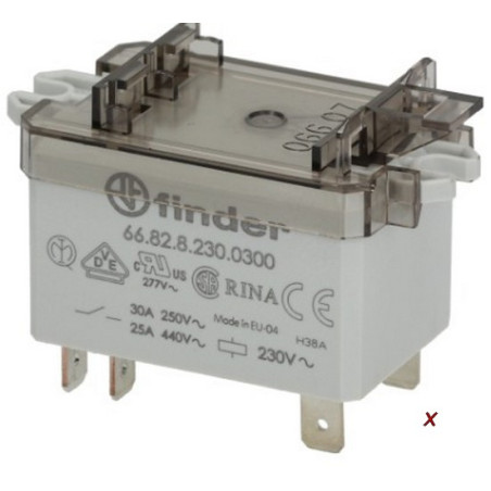 Relais Finder 66.82.8.230.0300 lave-vaisselle Adler