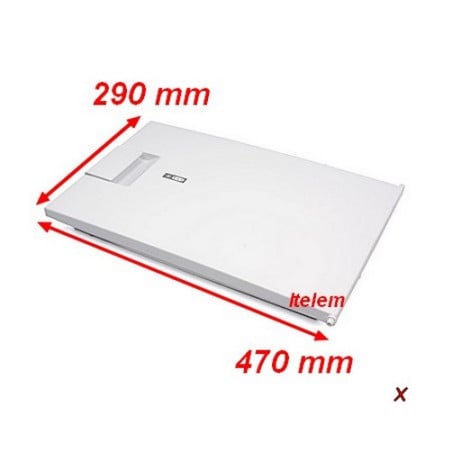 Porte freezer réfrigérateur Whirlpool 481244079243