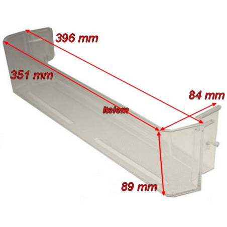 Balconnet porte-bouteilles réfrigérateur Daewoo Triomph 12131000005702