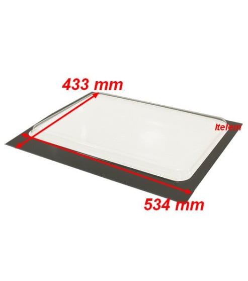 Vitre intérieure porte four Bosch 00478072