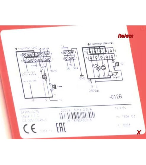 Boîtier d'allumage gaz four Convotherm 6056957
