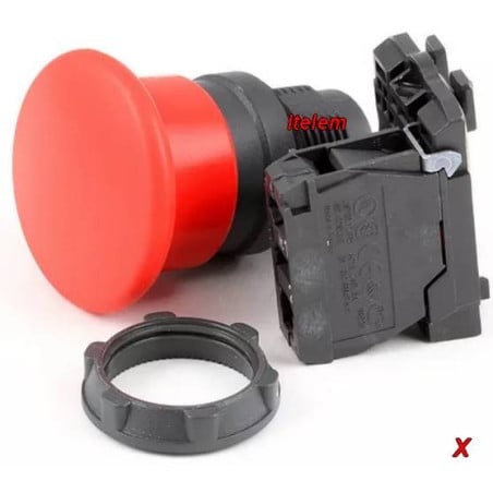Bouton poussoir arrêt urgence éplucheuse Zanussi 0k7433