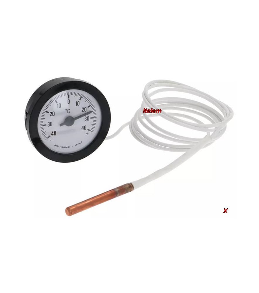 Thermomètre 52 mm -40°/+40°C vitrine réfrigérée
