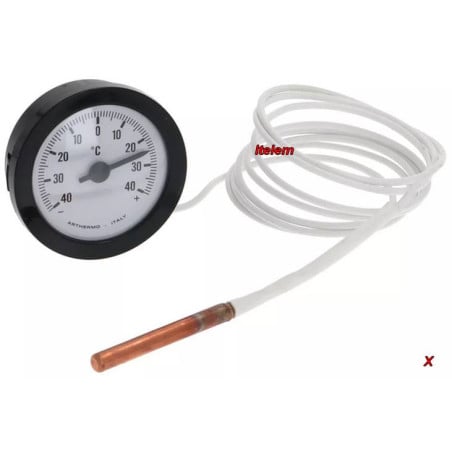Thermomètre 52 mm -40°/+40°C vitrine réfrigérée