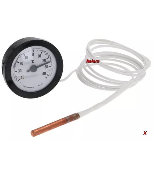 Thermomètre 52 mm -40°/+40°C vitrine réfrigérée
