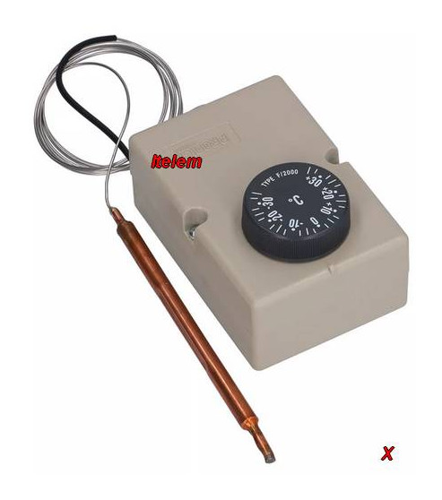 Thermostat universel F2000 -35° +35°C chambre froide 390536