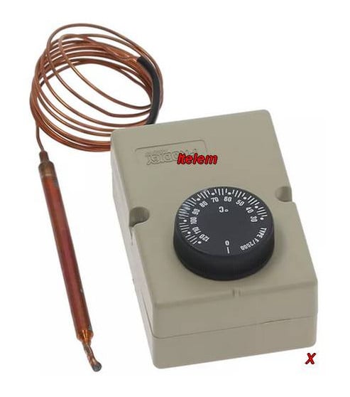 Thermostat universel F2000 +30° +120°C chambre froide 390952