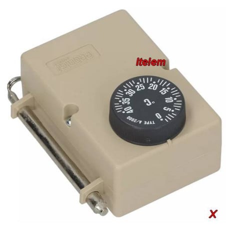 Thermostat universel 2000A 0°/+40°C chambre froide 2901082