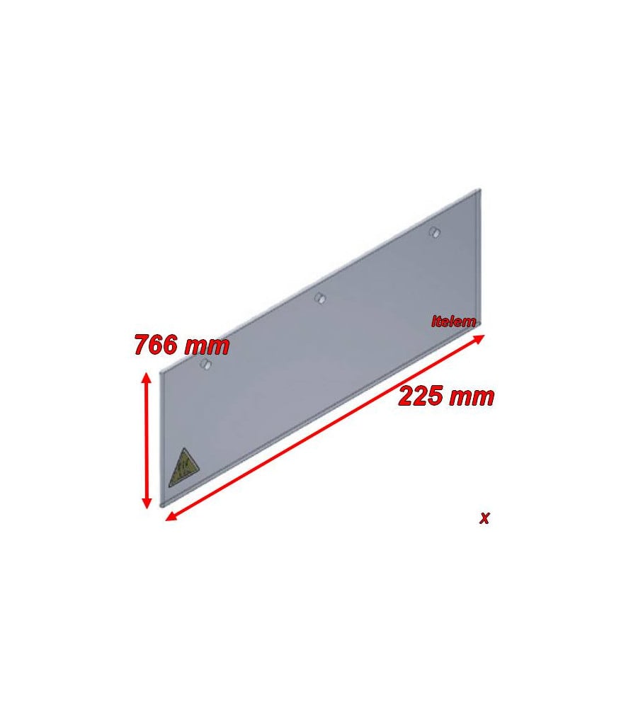 766 x 225 x 8 mm