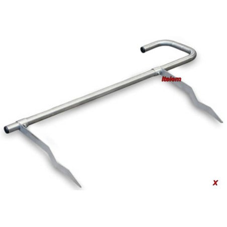 Kit poignée de porte courbée complète 900 mm four à pain de boulangerie Tronik Tagliavini