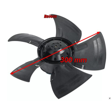 Ventilateur EBM-PAPST A4E300 AS72-19 vitrine réfrigérée Frenox