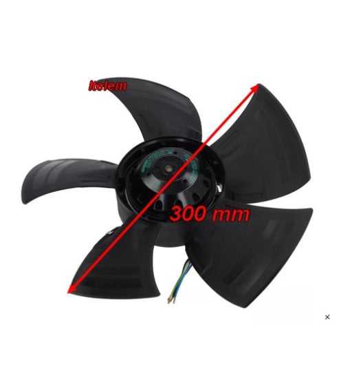 Ventilateur EBM-PAPST A4D300 AS34-01 vitrine réfrigérée chambre froide