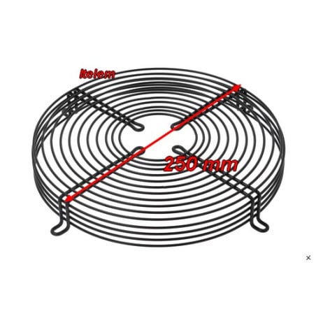 Grille ventilateur EBM vitrine réfrigérée chambre froide 106fg0120
