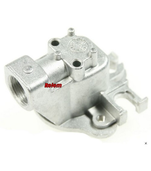 Corps de bruleur auxiliaire avec injecteur cuisinière Bompani M00398683