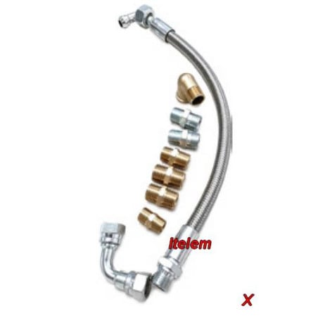 Flexible d'alimentation en eau pour buée avec raccords four à pain de boulangerie Tagliavini