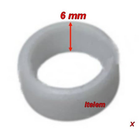 Douille téflon 14 mm vitre four à pain de boulangerie Tagliavini