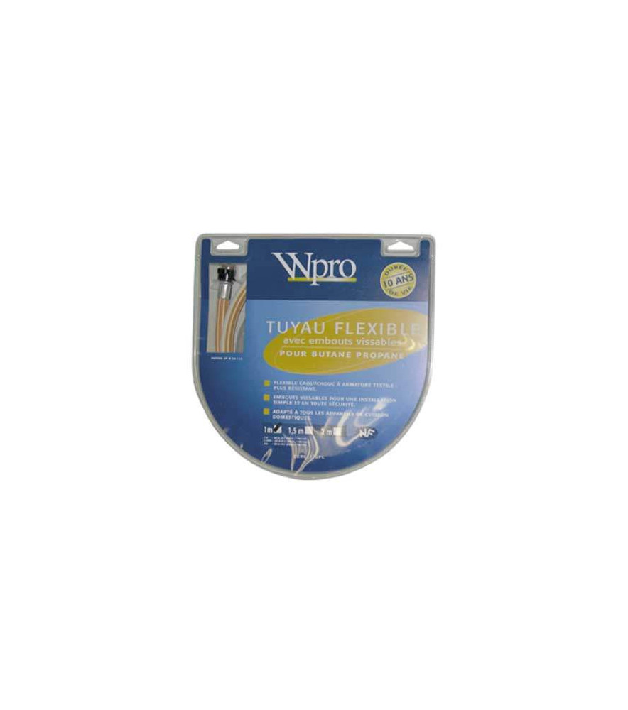 Tuyau gaz butane 2 metres