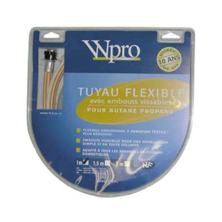 Tuyau gaz butane 2 metres