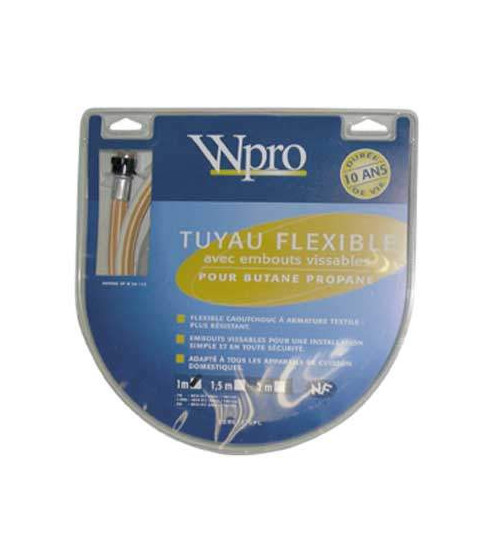 Tuyau gaz butane 2 metres Tuyau gaz butane 2 metres