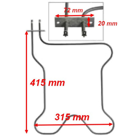 Resistance sole four Fagor CA50042A9