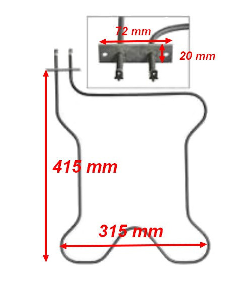 Resistance sole four Fagor CA50042A9