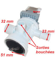 Pompe vidange lave-linge Aya 34010011