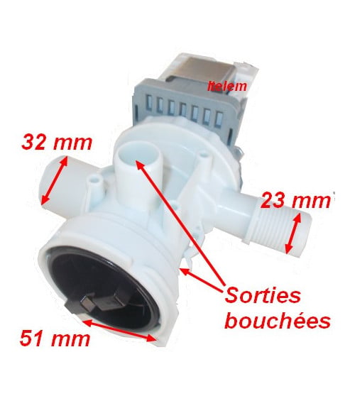 Pompe vidange lave-linge Aya 34010011