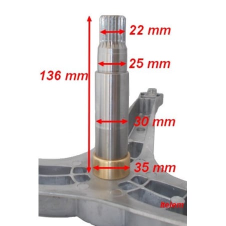 Croisillon tambour lave-linge DC97-14370E Samsung