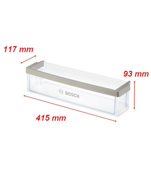 Balconnet porte bouteilles réfrigérateur Bosch 00671206