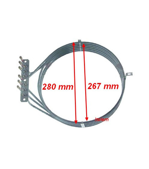Résistance circulaire four Desco C3090 00