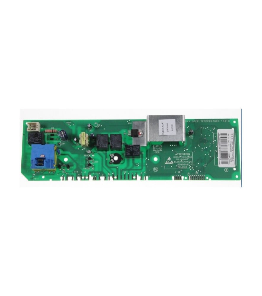Module électronique commande lave-linge VLT6630-F/01 Vedette AS6007010