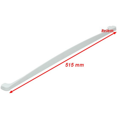 Support arrière de clayette verre réfrigérateur Liebherr 7422714
