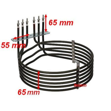 Résistance circulaire 1023 four Bertho's