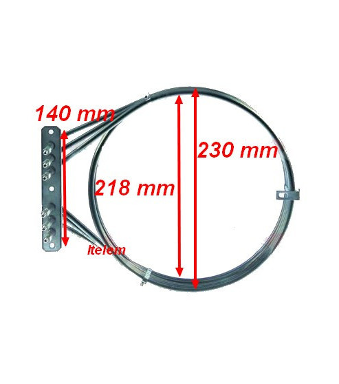 Resistance circulaire four Foinox 1023