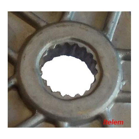 Poulie tambour axe étoile lave-linge Daewoo 3618433201