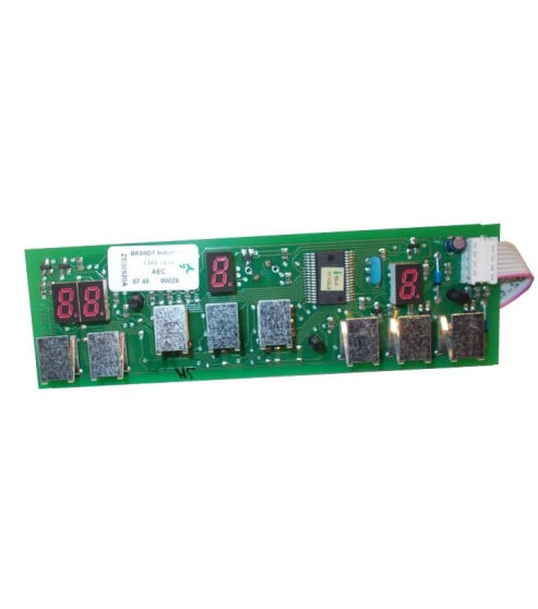 Carte Clavier Pour Plaque à Induction Brandt – TI118B-TI118B3 (réf. C7 341-4611/7)
