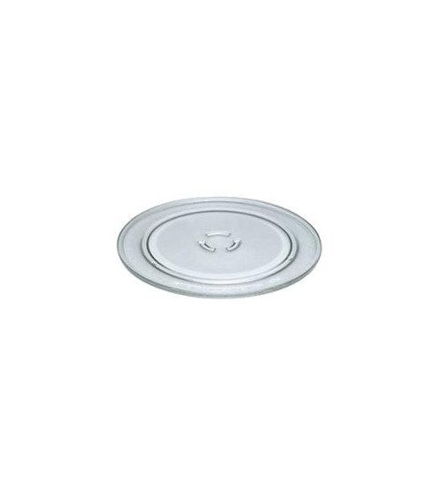 Plateau Tournant Micro-ondes Universel VIDETOL 27 Cm - Verre épais, 3 Fixations Incluses