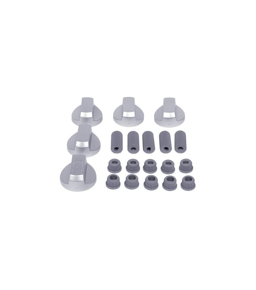 Manette universelle cuisinière four aspect Inox