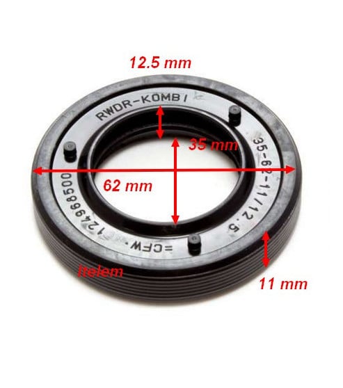 Joint palier roulement lave-linge Arthur-Martin 1249685007