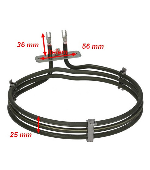 Resistance 3000W four Roller Grill D02034