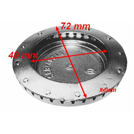 Chapeau bruleur table cuisson Whirlpool 482236068539