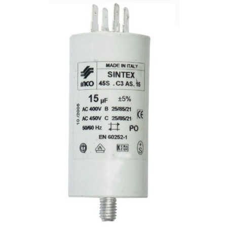 Condensateur 15 micro Farad