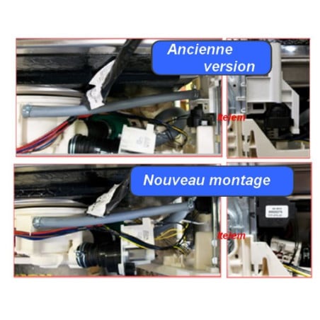 Pressostat lave vaisselle Electrolux montage 4055347779