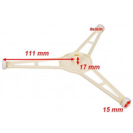 Support plateau four micro-ondes Whirlpool 482000007844