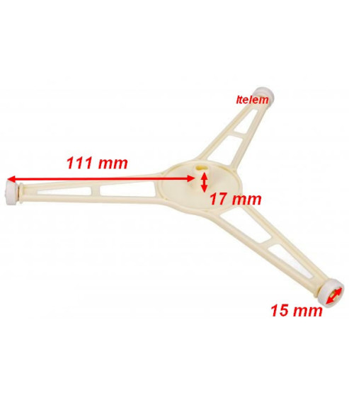 Support /à roulettes Four micro-ondes 482000091204 WHIRLPOOL
