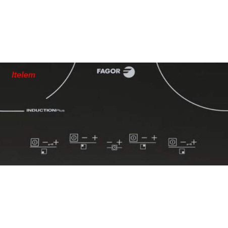 Dessus verre vitroceramique table cuisson IFF 4R Fagor 71X4330