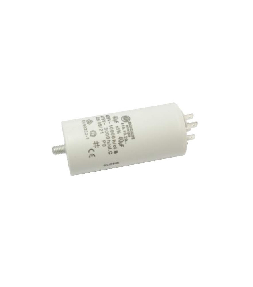 Condensateur 40 mf lave linge lave vaisselle