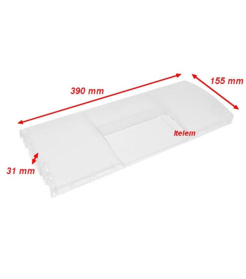 Facade de tiroir congelateur refrigerateur Beko 4331791200