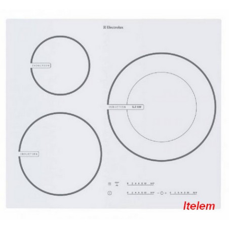 Dessus verre table induction Electrolux 5615768115